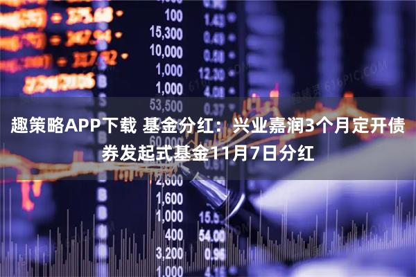 趣策略APP下载 基金分红：兴业嘉润3个月定开债券发起式基金11月7日分红