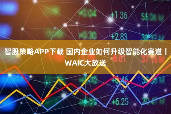 智股策略APP下载 国内企业如何升级智能化赛道丨WAIC大放送